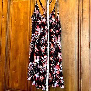 Roxy floral pattern swim coverup, XL